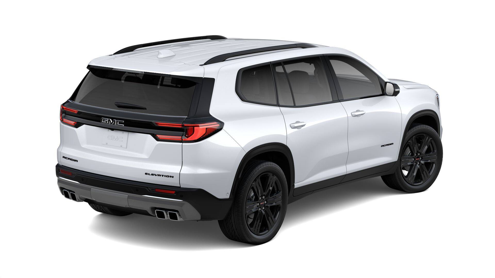 2026 GMC Acadia — rear three-quarter view