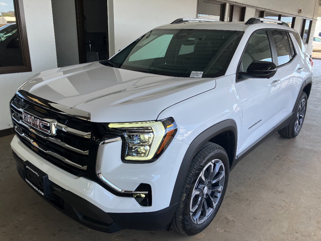 2026 GMC Terrain Elevation in Summit White — front three-quarter view
