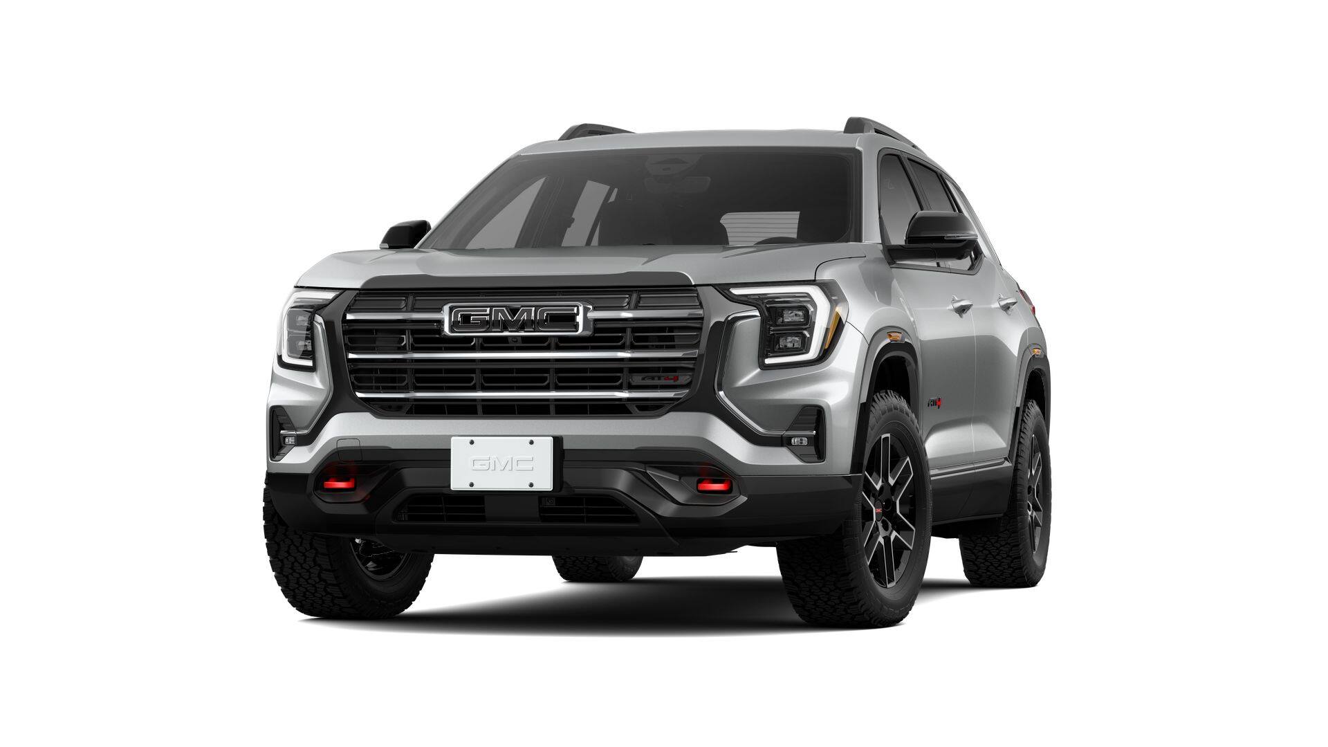 2026 GMC Terrain AT4 in Sterling Metallic — front three-quarter view