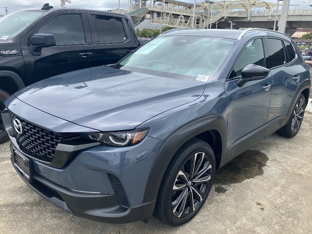2026 Mazda Mazda CX-50 2.5 S Premium in Gray — front three-quarter view