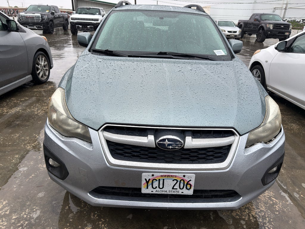 2012 Subaru Impreza Wagon 2.0i Sport Premium in Light Blue — front three-quarter view